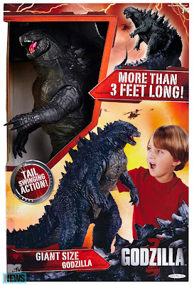Action figure for Godzilla reboot movie 2014