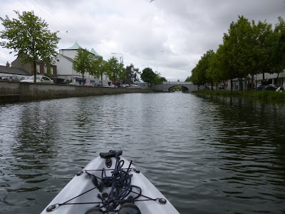 Kayaking on the Grand Canal in Dublin