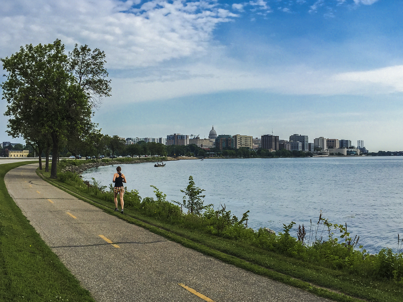 The Capital City State Trail in Madison WI