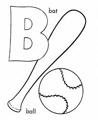 B Coloring Page 4