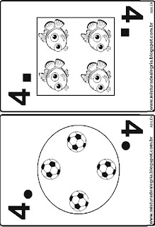 Baralho Baralho numerais quantidades e geometria
