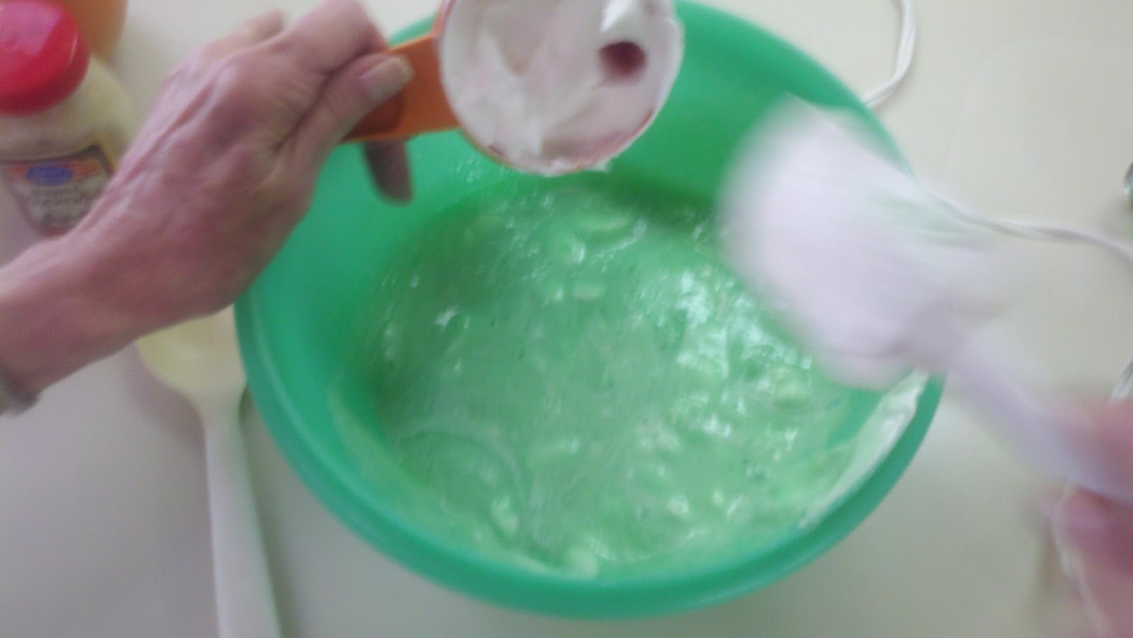 The Kitchen Sink Horseradish Jello Salad