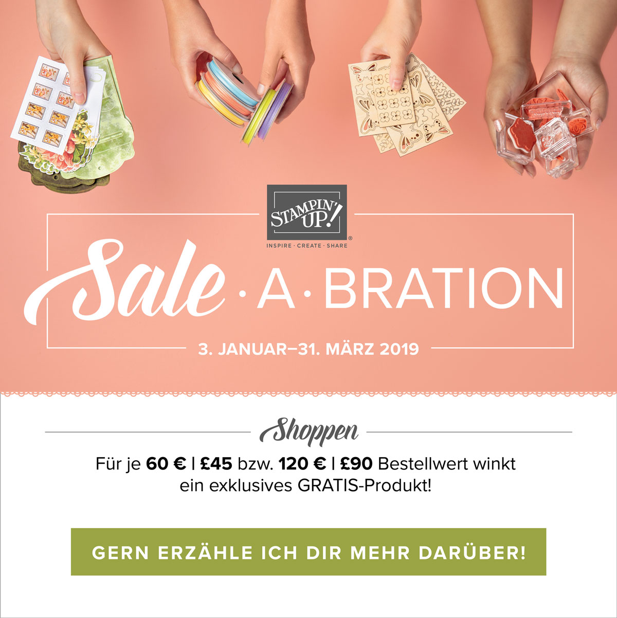 Sale-a-Bration Prämien 2019 SAB Prämie