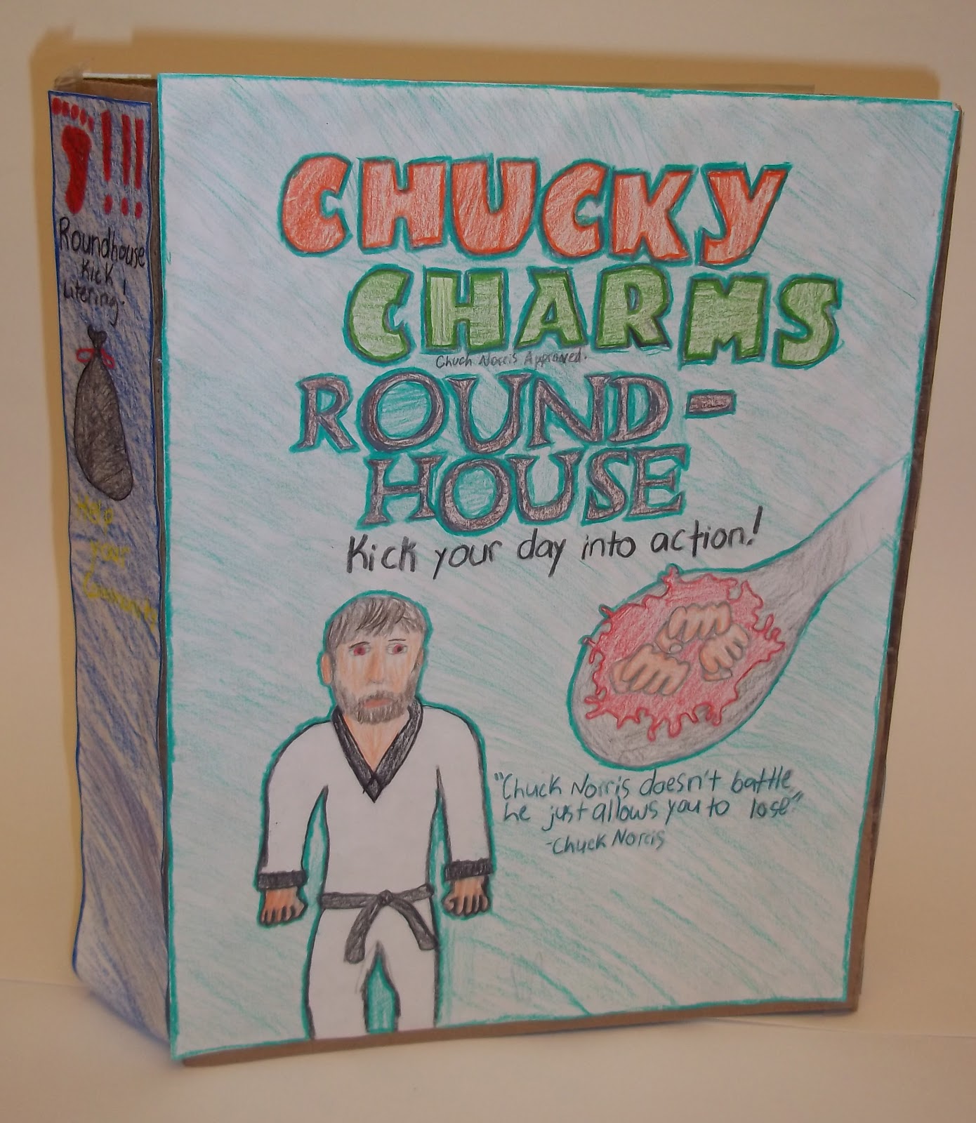 Monument Valley Regional Middle School Art Class: Cereal Box Design ...