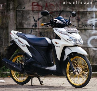 Modifikasi All New Honda Vario 150 eSP Velg Jari Jari Ring 17