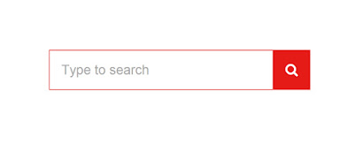 simple clean blogger search widget