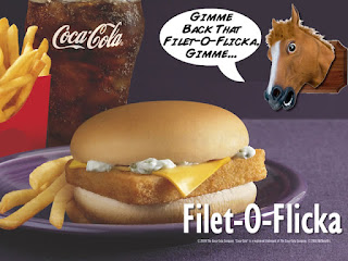 funny horsemeat funny horse meat McDonalds filet-o-flicka