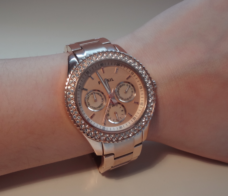 Lala of Surprises: Fossil Rose Stella Stainless Steel ES3003