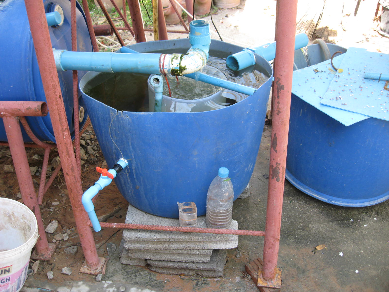 Fish And 2 Veg Aquaponics Swirl Filter