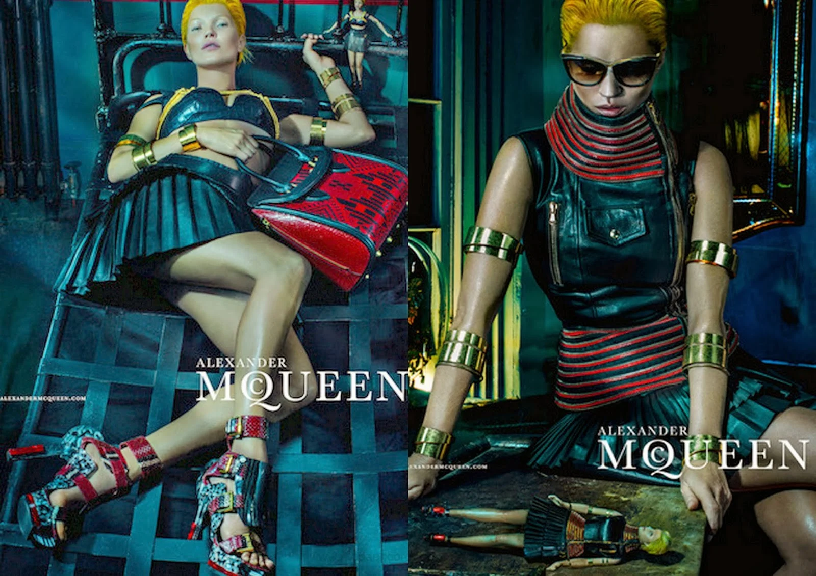 Kate Moss- Campaña Alexander McQueen
