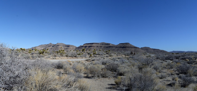 Woods Mountains and Tortise Shell Mountain