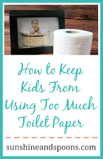 How to Keep Kids From Using Too Much Toilet Paper