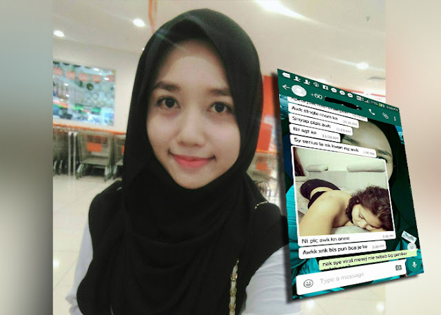 Fitnah!! Foto bogel gadis jual Nasi Lemak Anak Dara jadi viral?