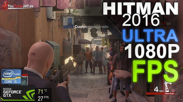 Hitman 2016 - GTX 1050 TI 4GB - i5 6600 - ULTRA 1080p