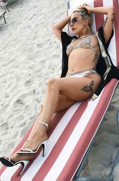 Lady Gaga promotes tour with bikini snaps Lady Gaga promotes tour with bikini snaps