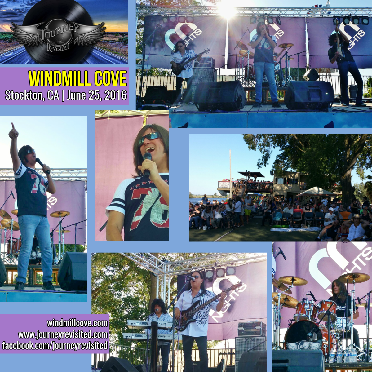 Journey tribute sensation Faithfully Live Featuring Jeff Salado June