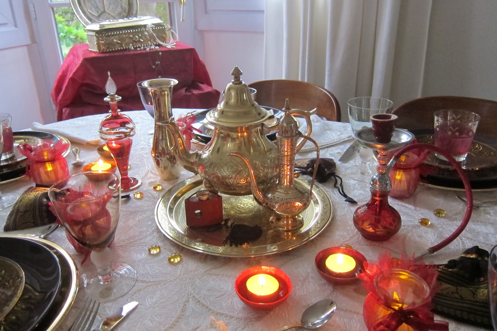 Création Baka Lila: Décoration Table Mille et Une Nuits