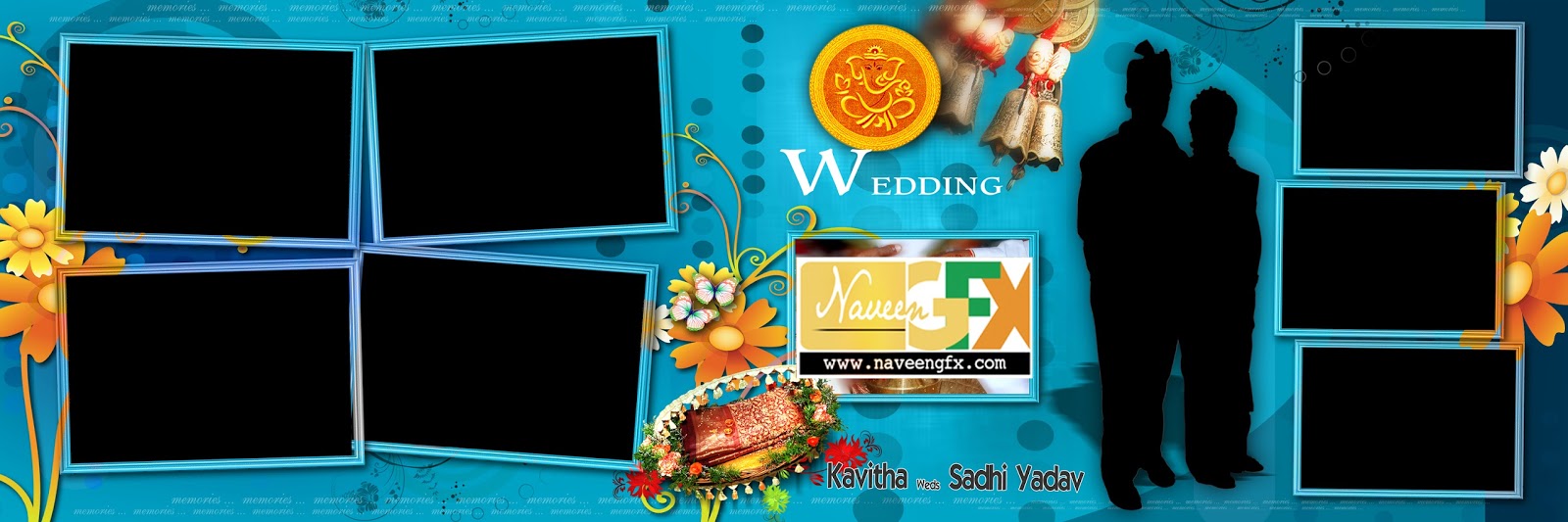 indian wedding 12x36 album photoshop backgrounds free online | naveengfx