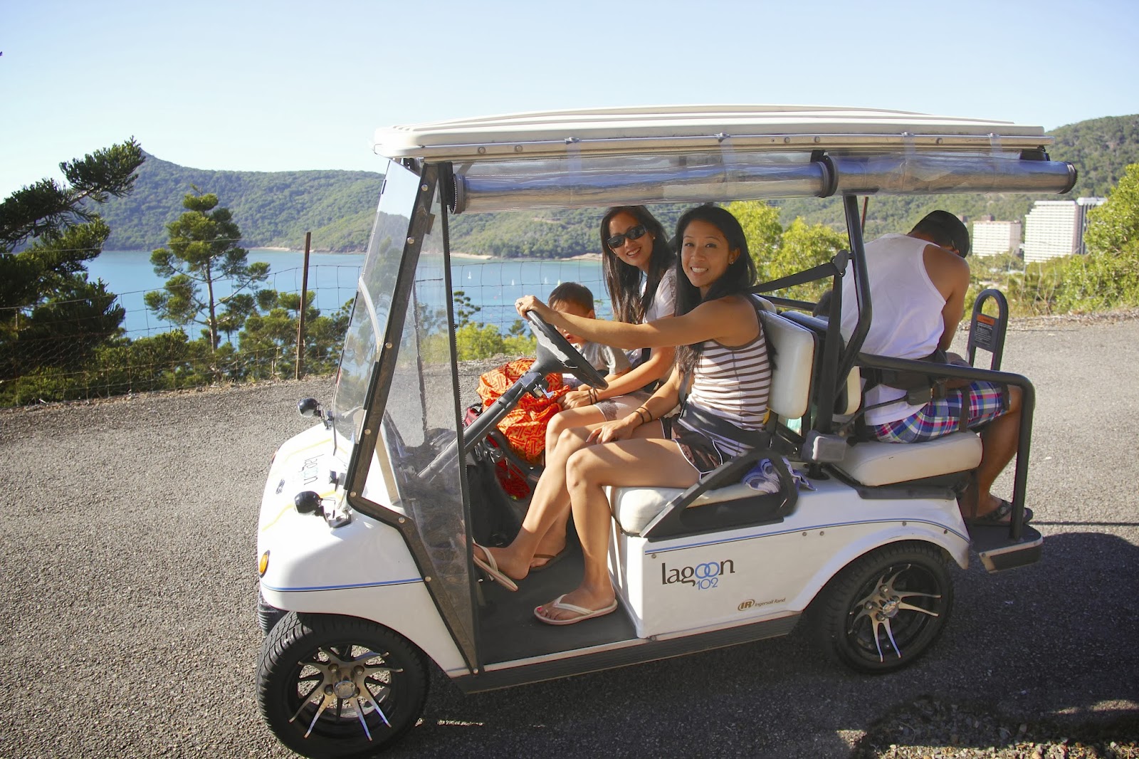 Zaydee to Australia Day 12 = Hamilton Island Buggy Exploring, Passage