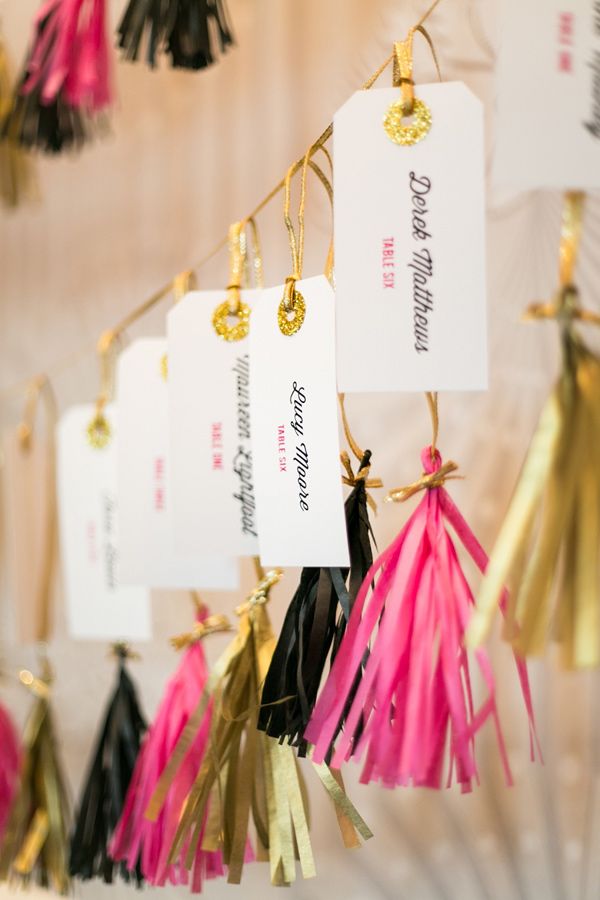 Pretty Ways To Use Paper Tassels in Your Celebrations - via BirdsParty.com