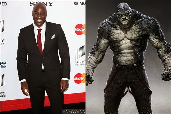 Adewale Akinnuoye-Agbaje cast as Killer Croc in the upcoming 2016 film Suicide Squad