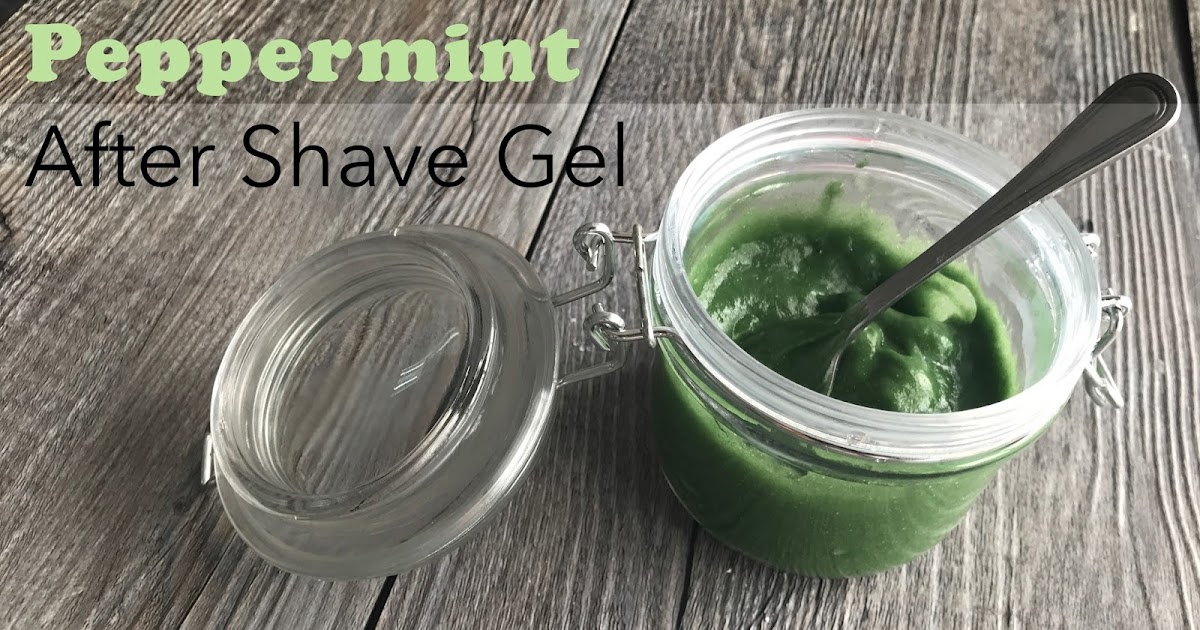 SoapLab Malaysia How To Make Aloe Vera & Peppermint After Shave Gel