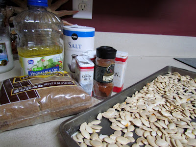 candied pumpkin seeds recipe halloween