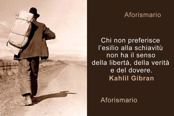 Aforismario Aforismi Frasi E Citazioni Sull Esilio