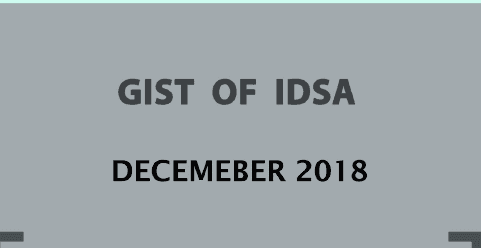 GIST of IDSA December 2018