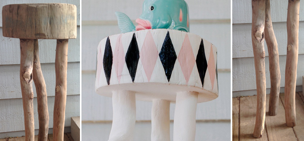 wooden stool stool making