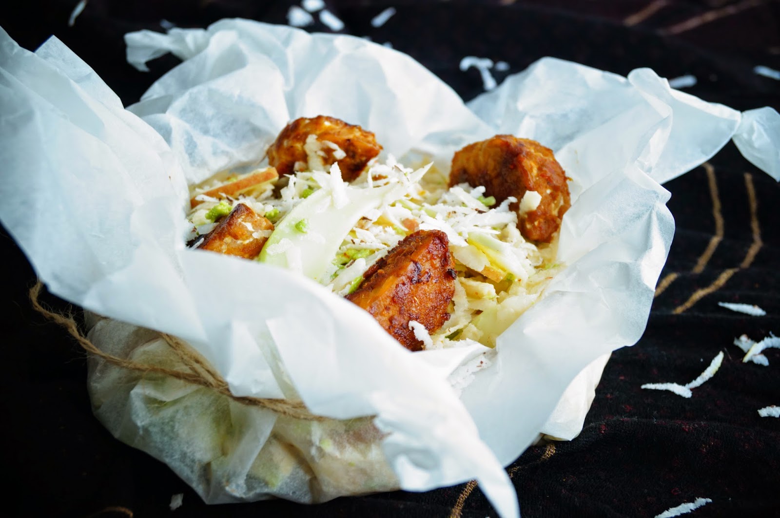 Knusperkabinett: Asiatischer Waldorfsalat– mit Kokosdressing ...