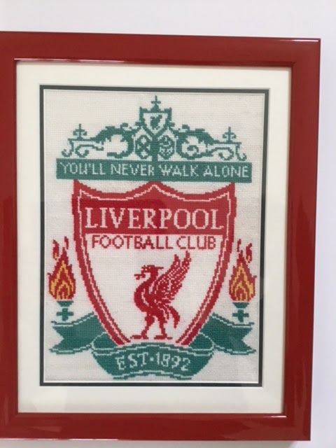 EASY PATTERNS: Liverpool FC cross-stitch pattern