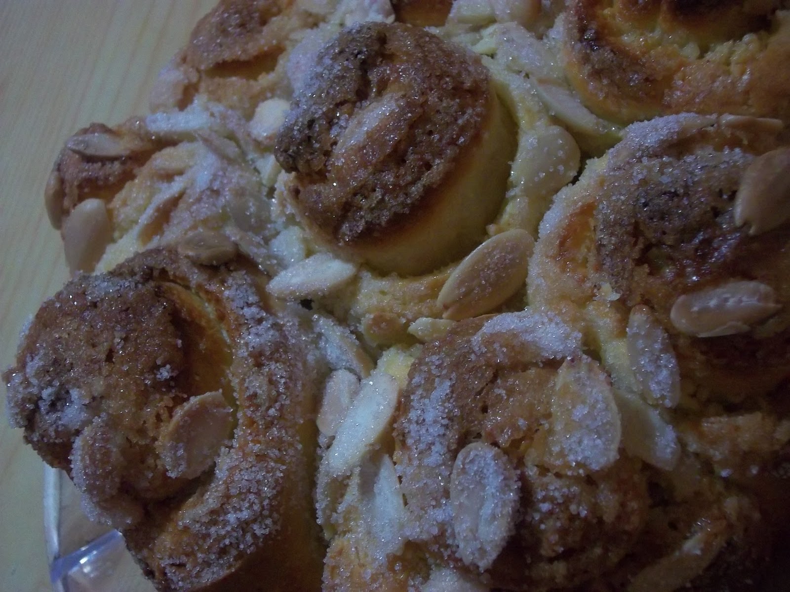 Brioche Bostock Torta de pan Brioche y almendras