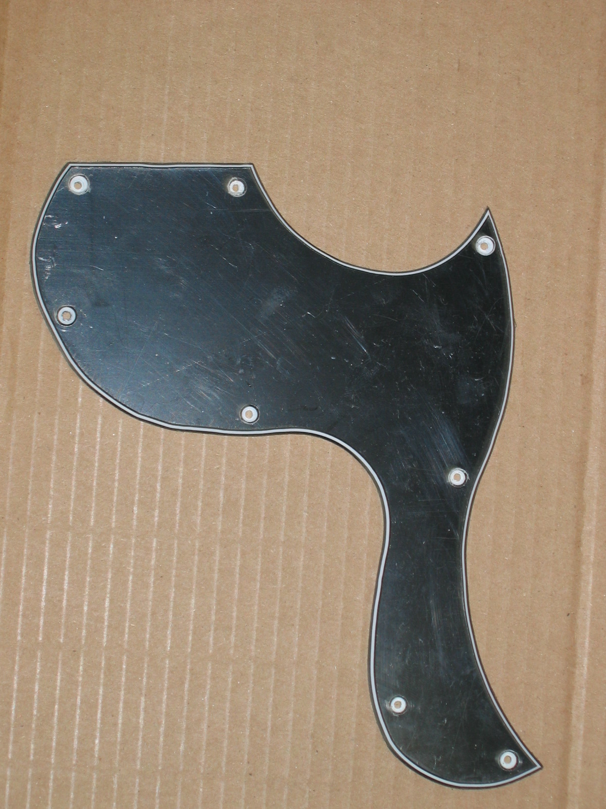 DIY Guitar Therapy SG jr Build Pickguards, French Polishing & Patience