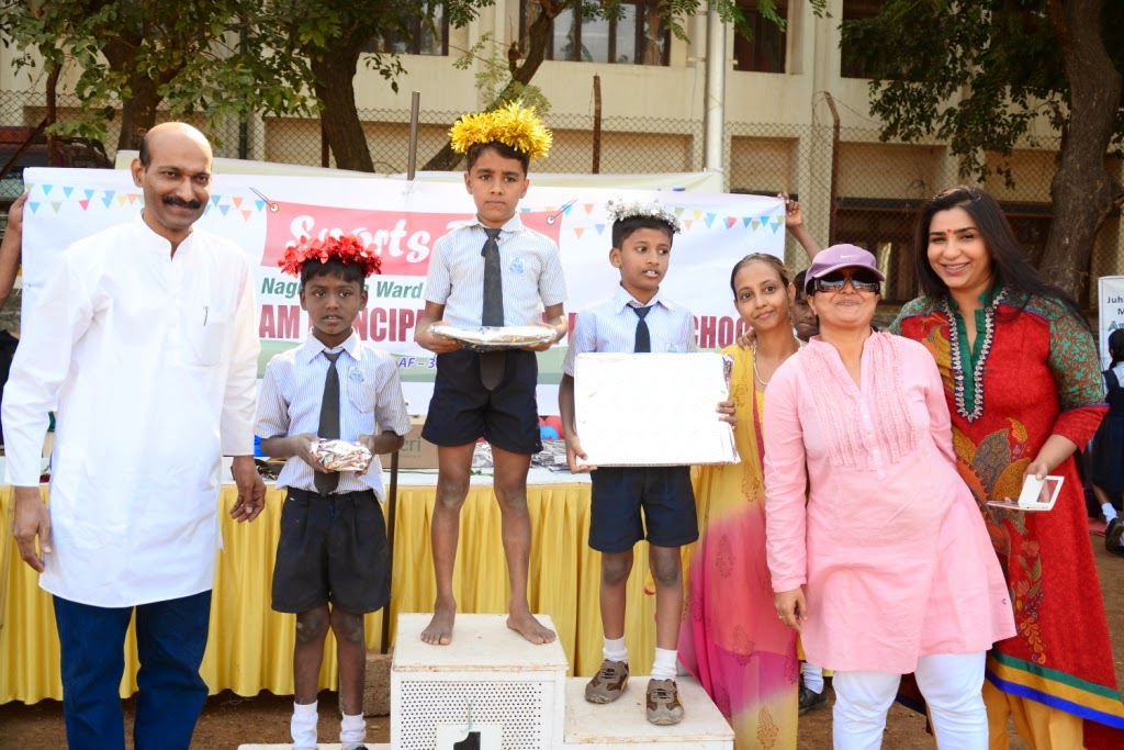 Mumbai Public School MPs Juhu Nagriksatta Ward 63 Association Gandhigram President Sherley Singh Anjali Bose #Educate #empower #emancipate