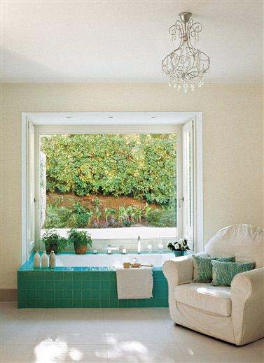 Marta DecoYcina: Una casa que se funde con el jardin.