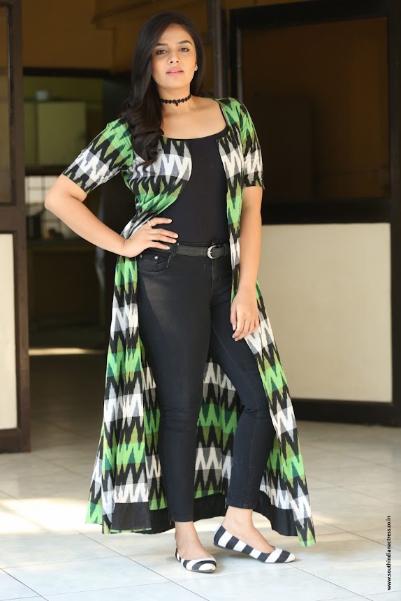 SreeMukhi at Good Bad Ugly Press Meet