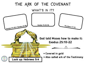 http://www.biblefunforkids.com/2017/05/ark-of-covenant-worksheet.html