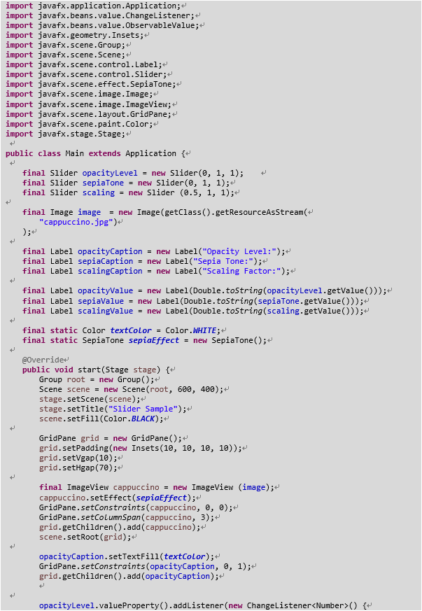 nuno's Blogs JavaFX UI 14.Slider