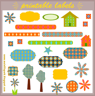 Free Printable Scrap Book Labels