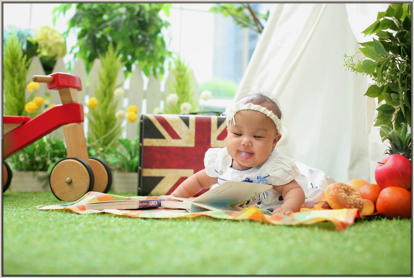 Rhian s First Official Photoshoot Baby Shower Studio My Little World By Mommy Rackell