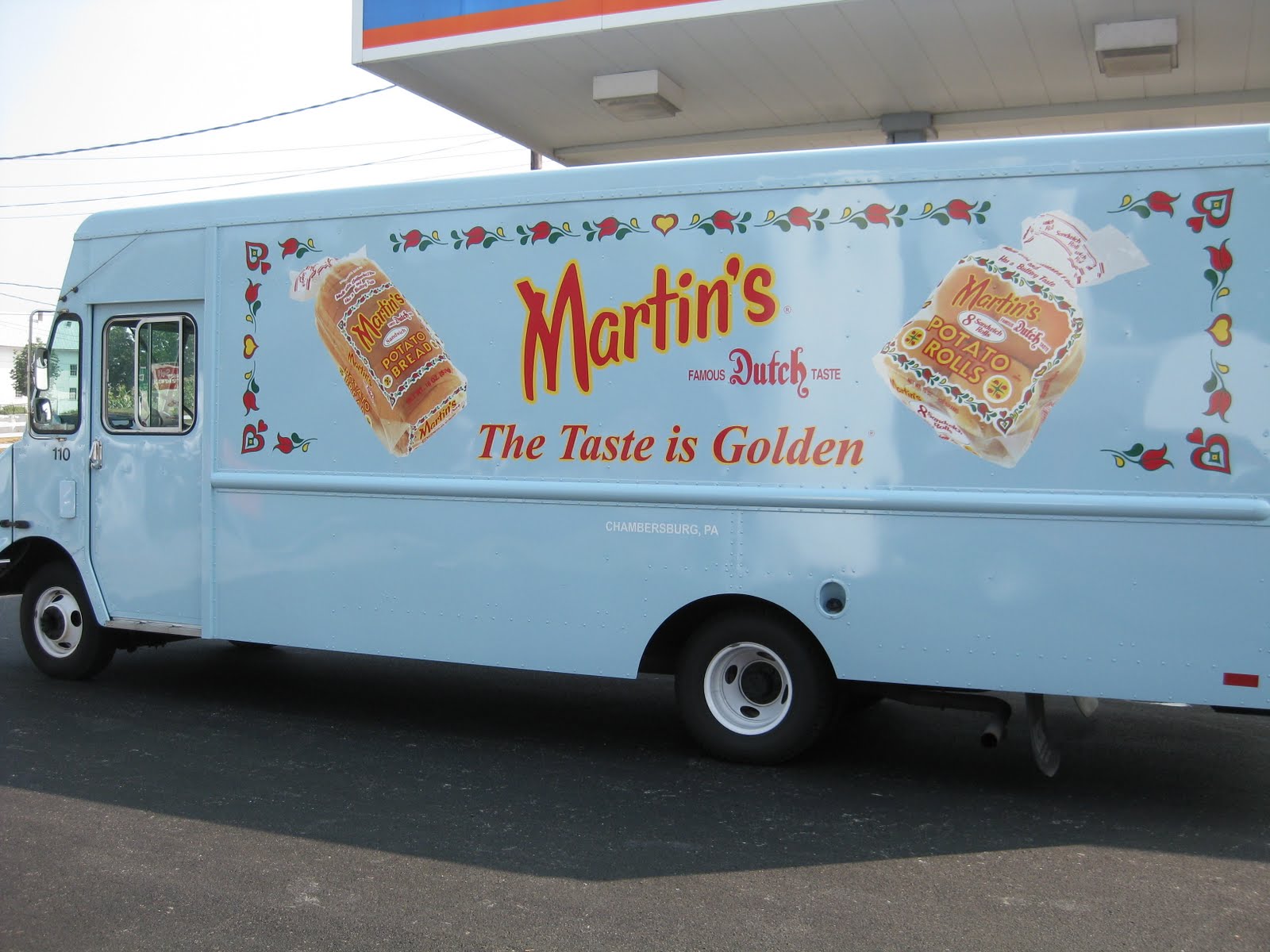 Three Men and Their Ladies Martin's Bread Truck