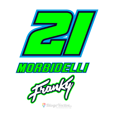 Franco Morbidelli #21 Logo Vector