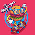 Hermosa Ilustración de Hamburguesa en formato Ai, totalmente gratis.