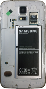 Como colocar um cartão de memória no Samsung Galaxy S5?