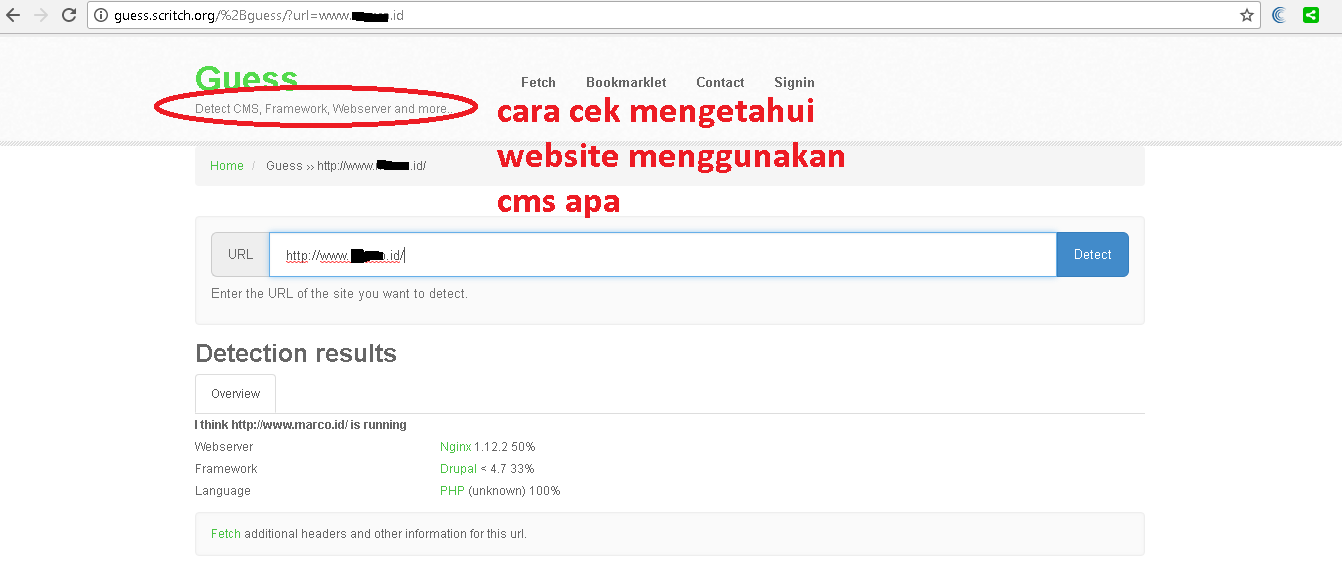 IT SOLUTION SHARING EDUCATION : Cara Cek CMS Website IT SOLUTION SHARING EDUCATION : Cara Cek CMS Website