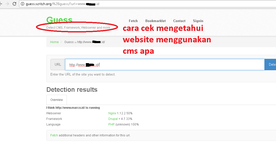 IT SOLUTION SHARING EDUCATION : Cara Cek CMS Website IT SOLUTION SHARING EDUCATION : Cara Cek CMS Website