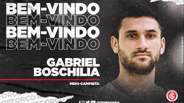 Oficial: Internacional de Porto Alegre firma a Gabriel Boschilia