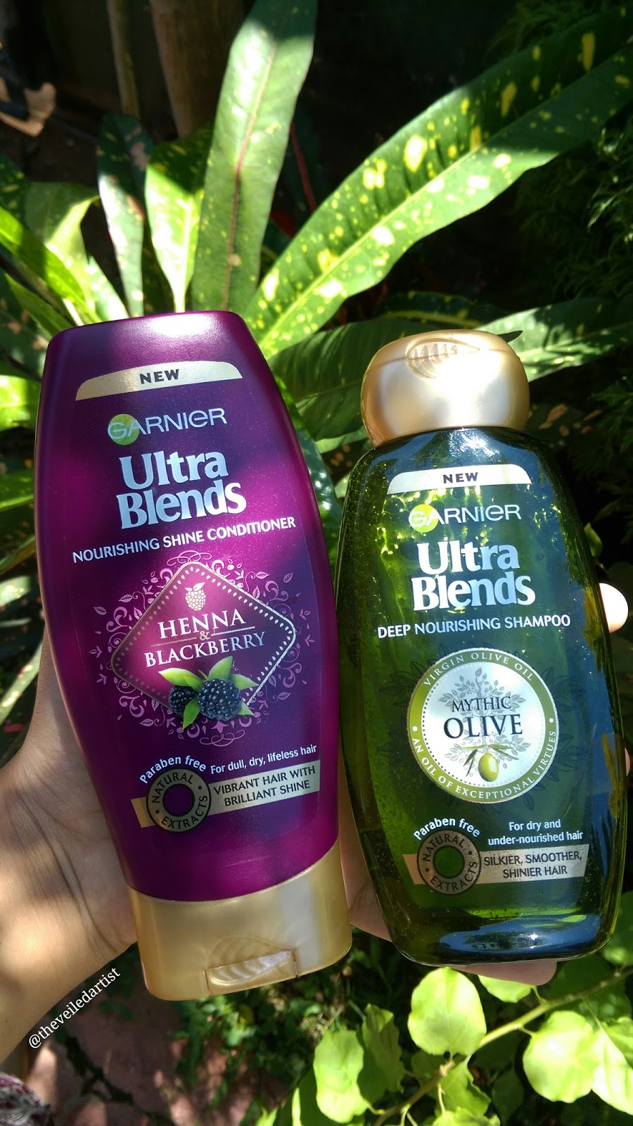 Garnier Ultra Blends Henna & Blackberry Nourishing Shine Conditioner