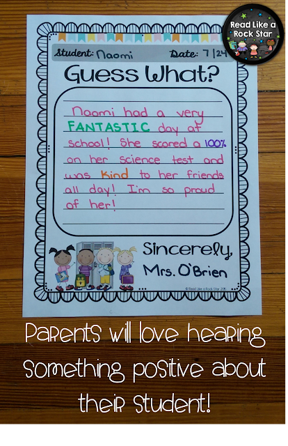 Read Like a Rock Star's Positive Behavior Management Ideas!